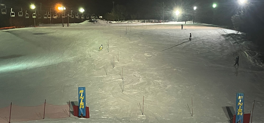 2月12日、今日の蔵王猿倉スキー場