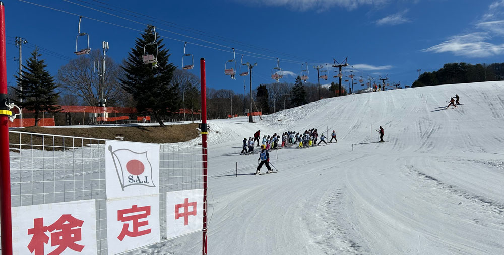 2月17日、今日の蔵王猿倉スキー場